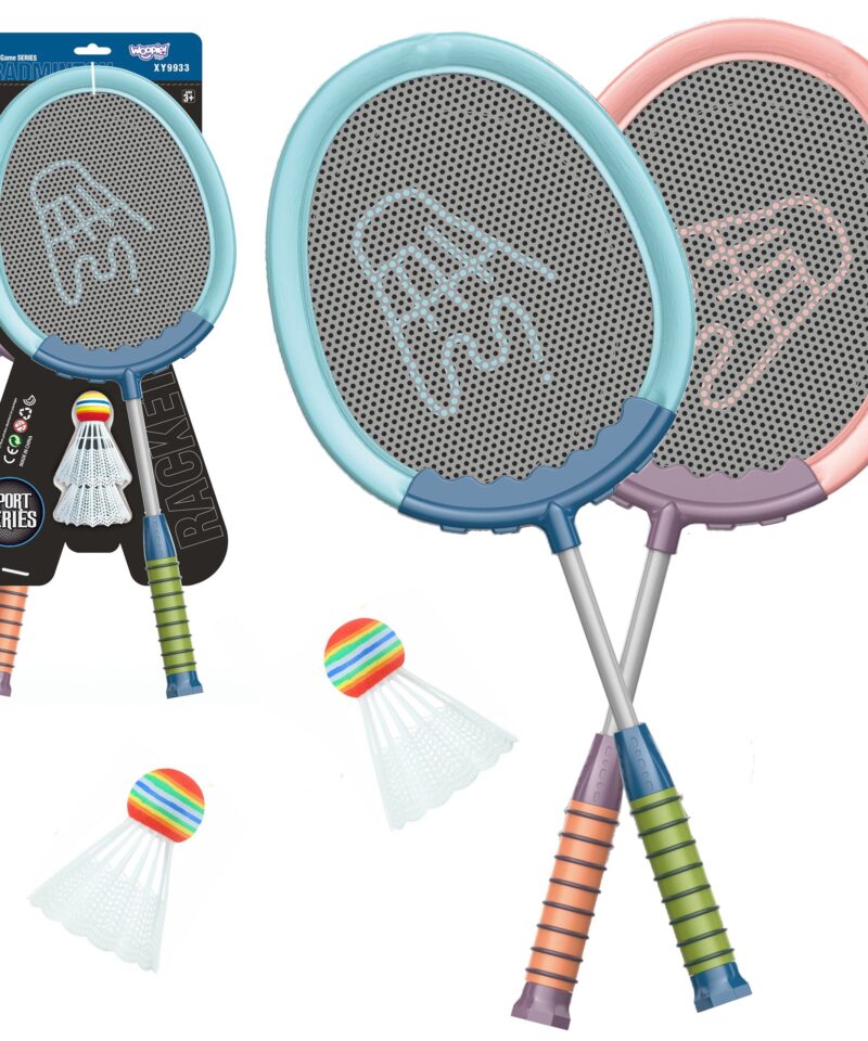 Lõbus sulgpallikomplekt lastele