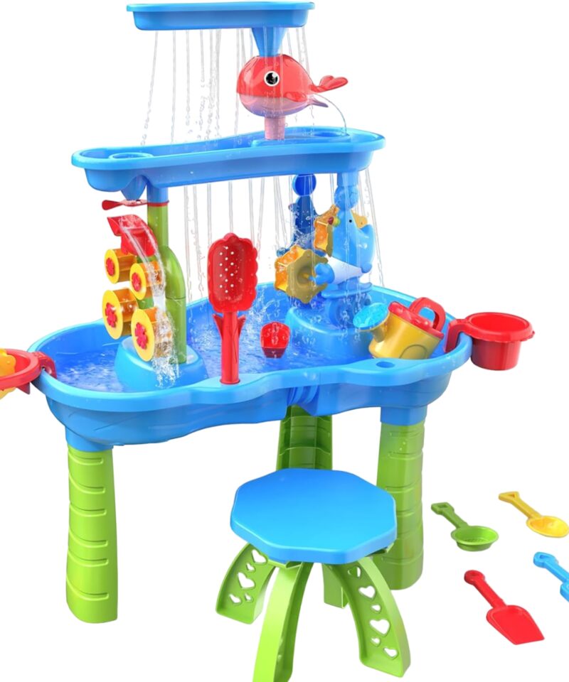 Lihtsasti kokkupandav mängulaud koos mugava tooliga