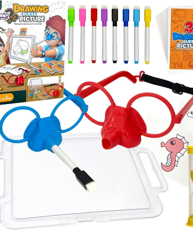 Lõbus joonistamismäng nina abil mängimiseks