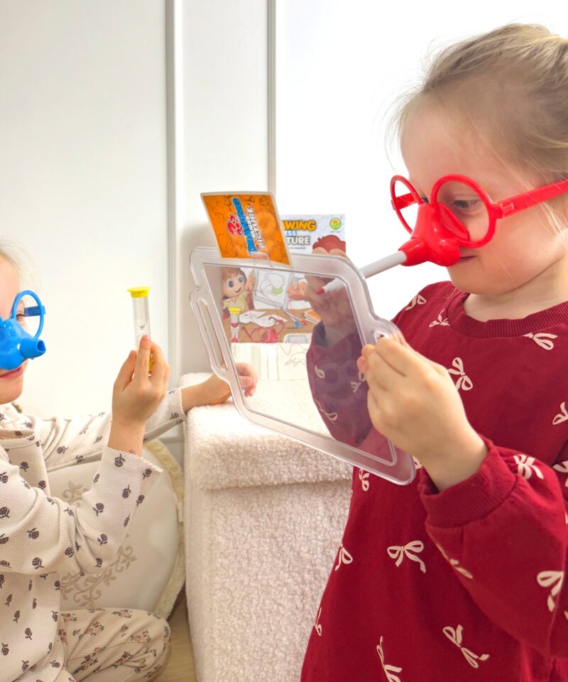 Joonistamismäng, kus kasutad oma nina