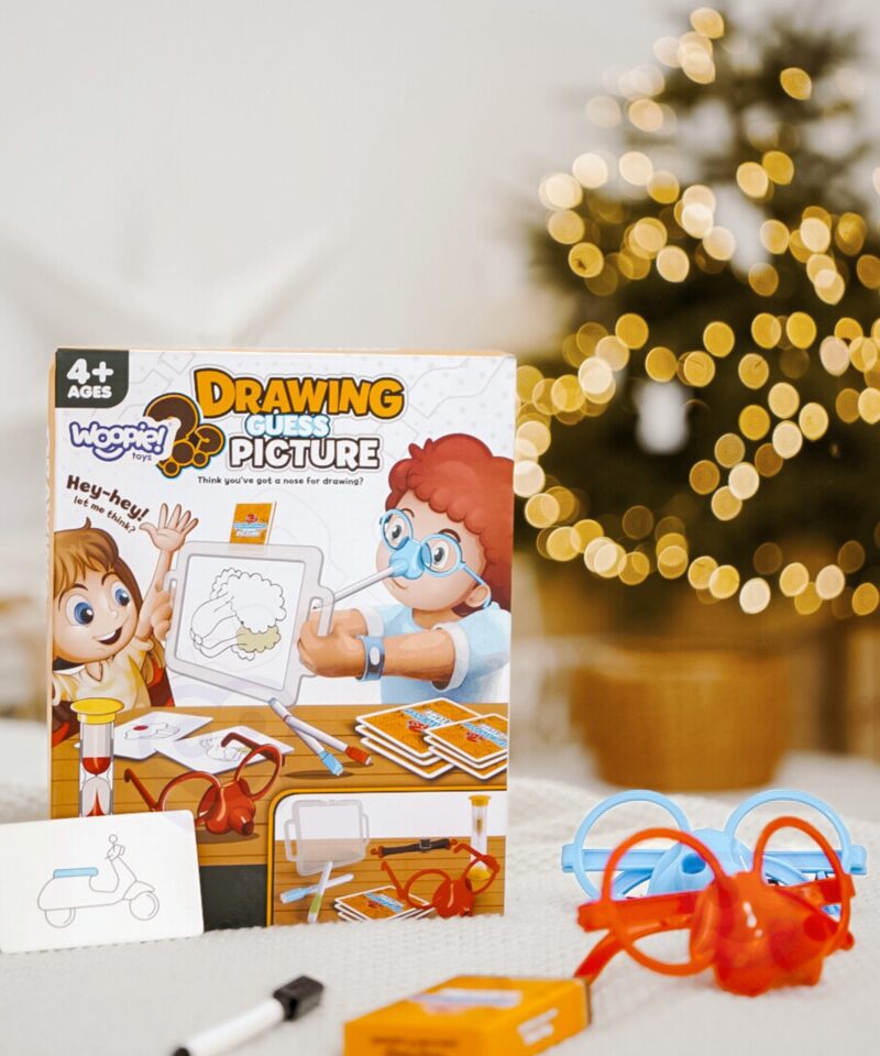 Joonistamistahvel ja liivakell mängu jaoks