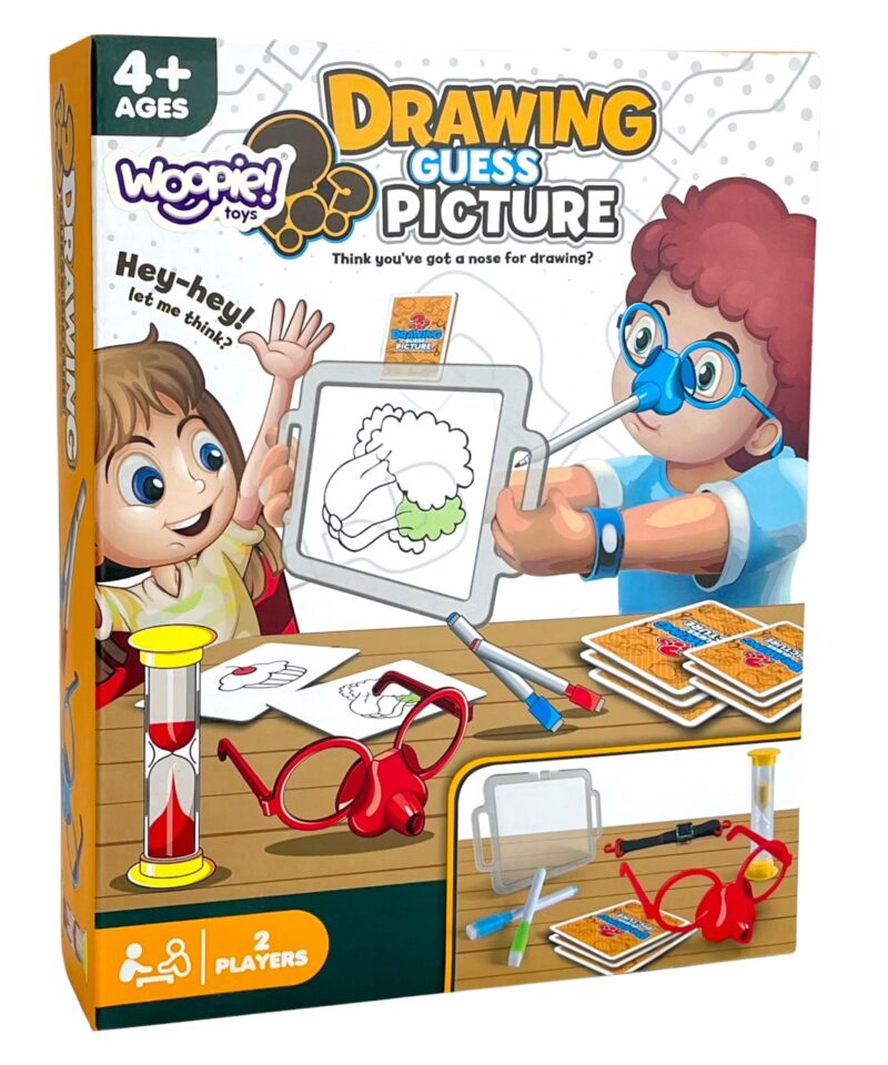 Joonistamistahvel ja liivakell mängu jaoks