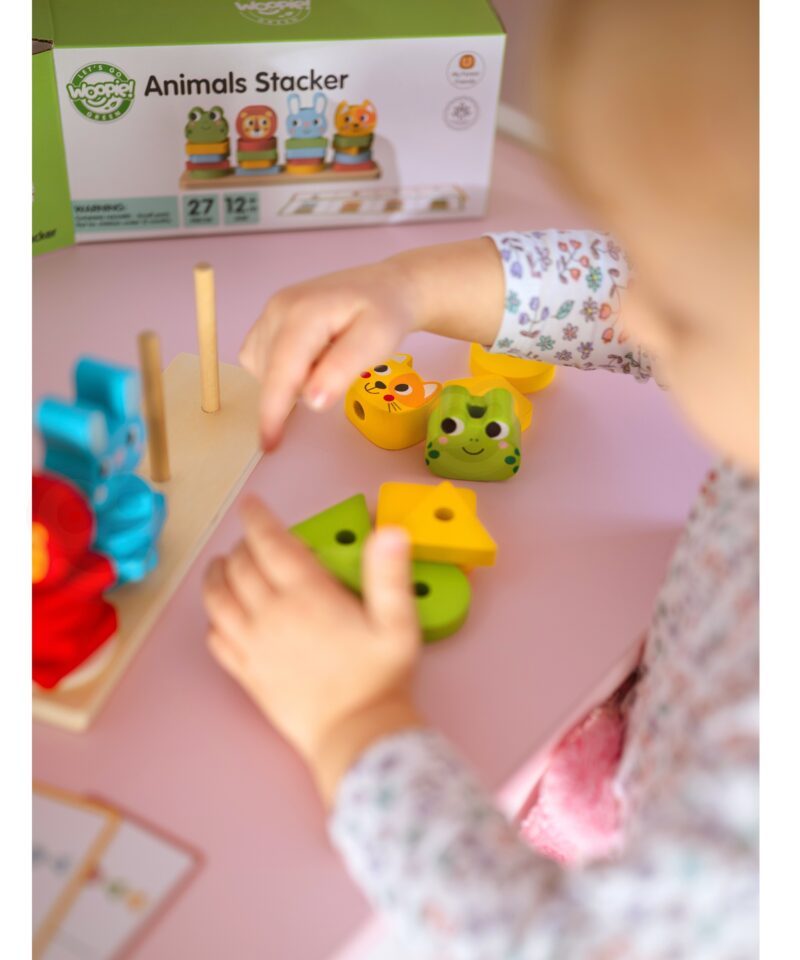 Laste hariv puidust pusle