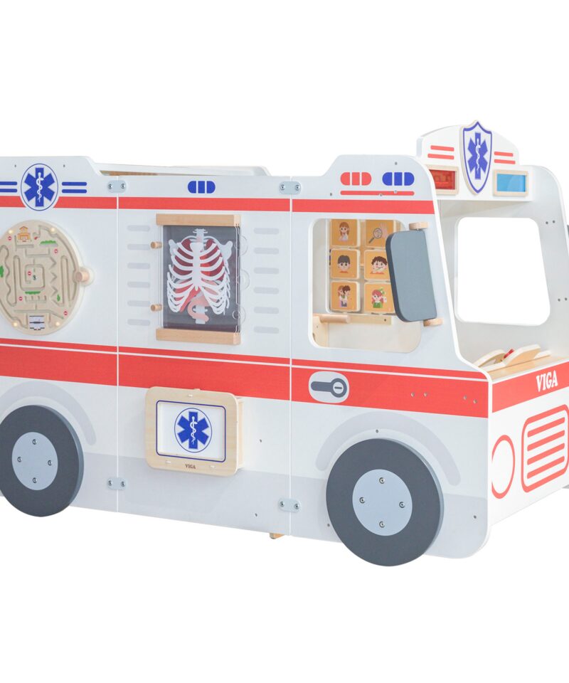 Realistlik kiirabiauto mängukomplekt