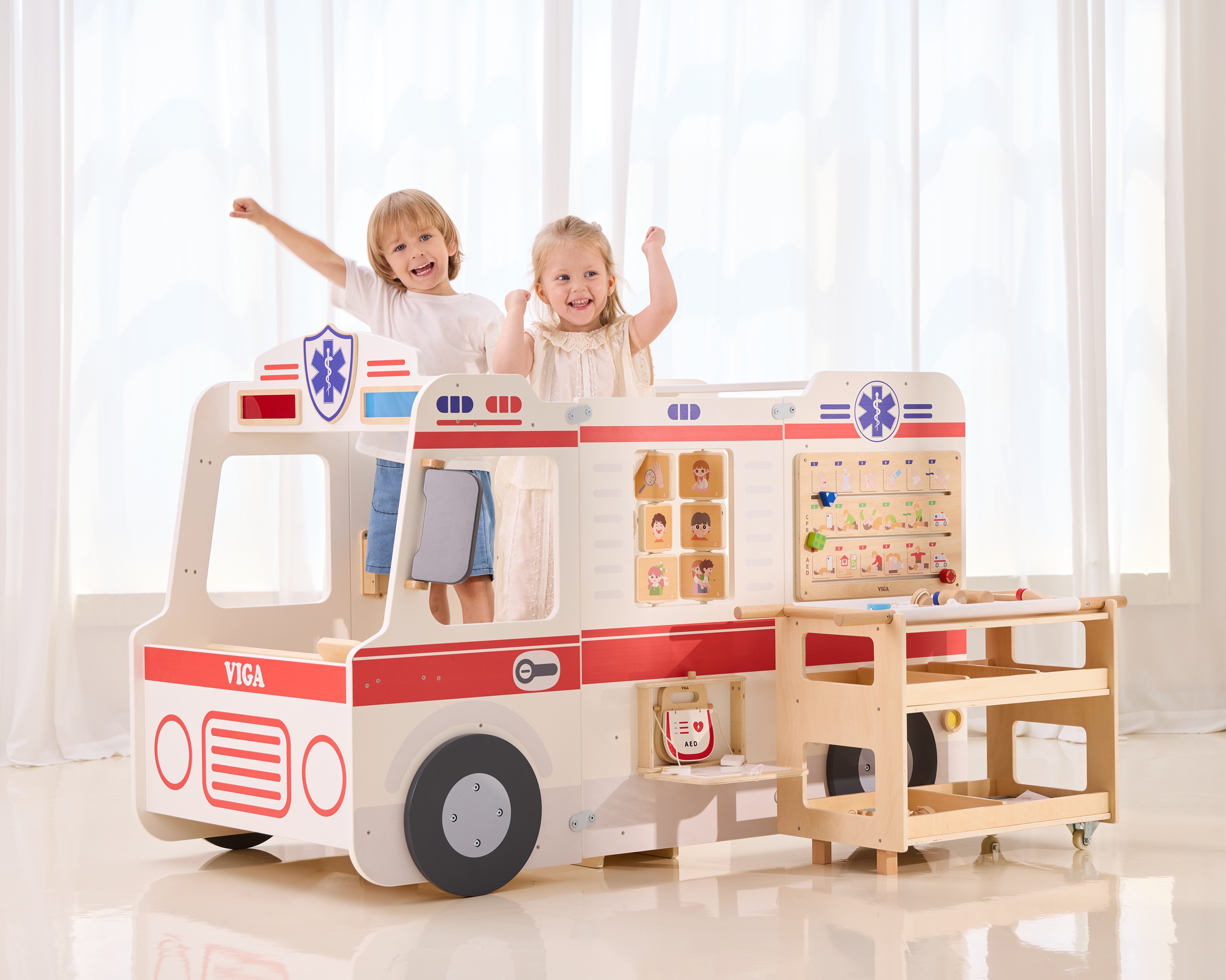Interaktiivne kiirabiauto lastele