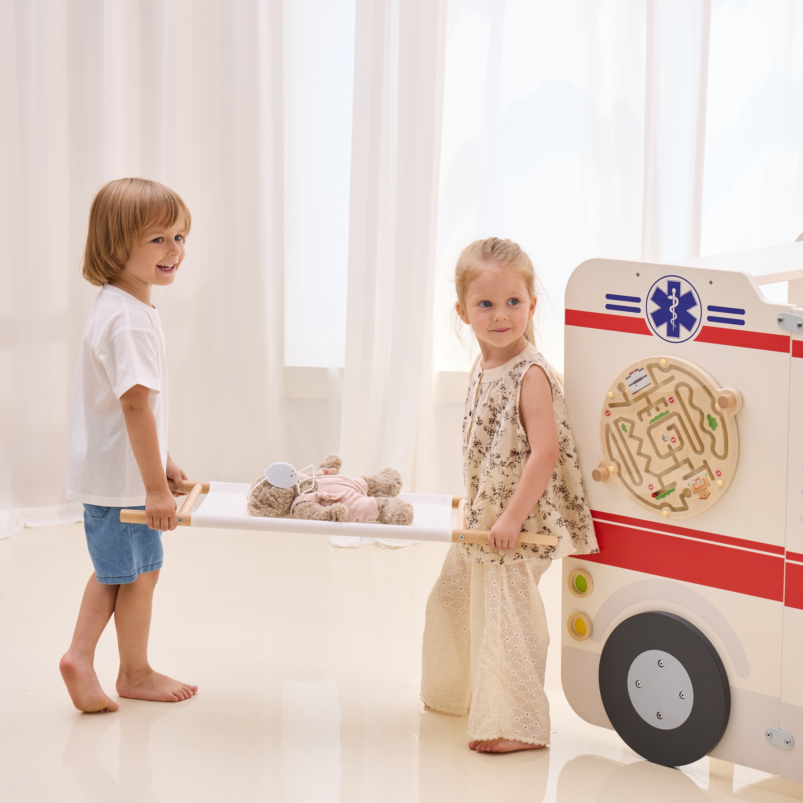 Lastele mõeldud meditsiiniline mängukomplekt