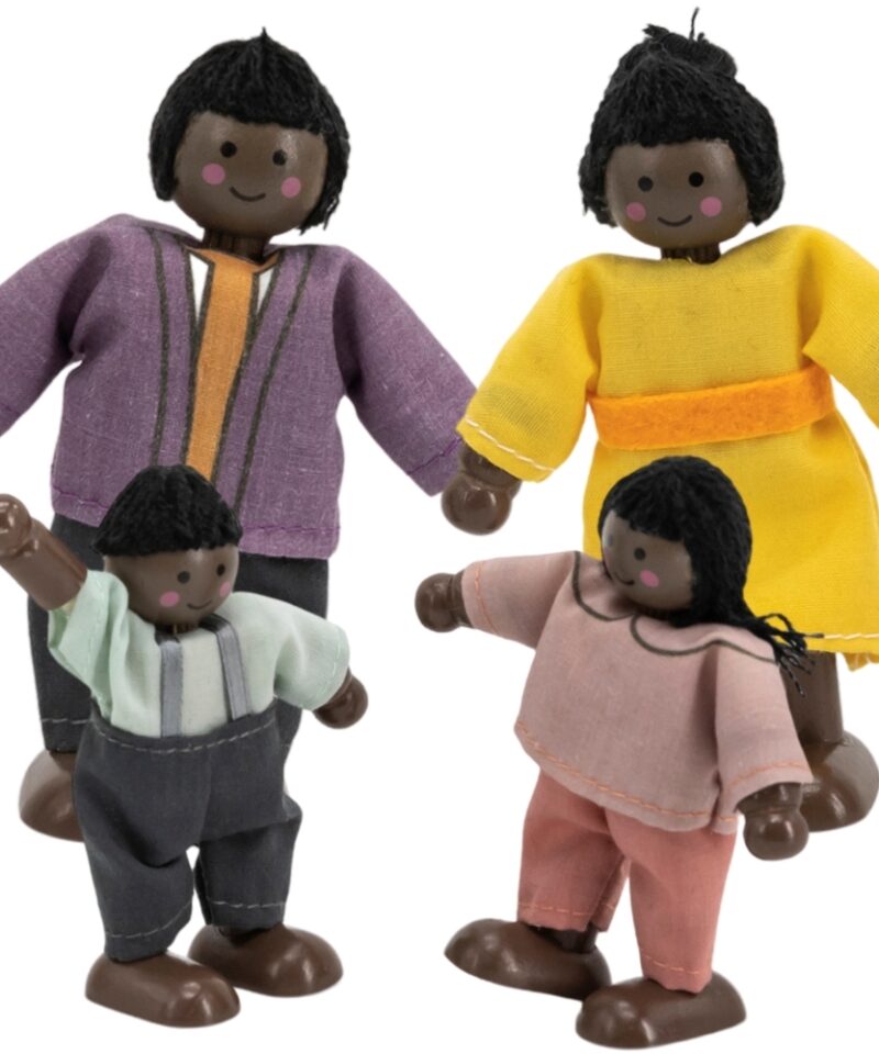 Puidust nukkude komplekt lastele