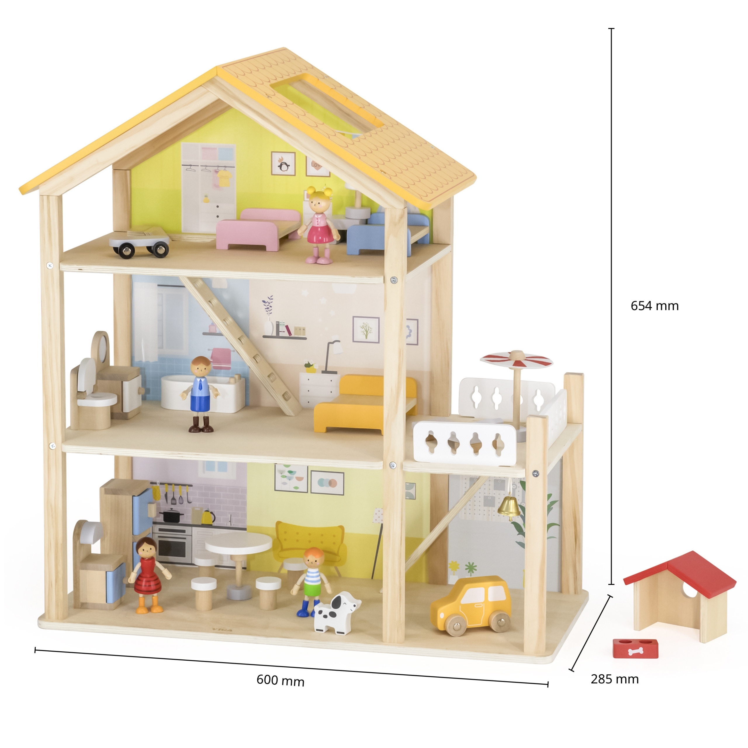 Loovust arendav puidust nukumaja