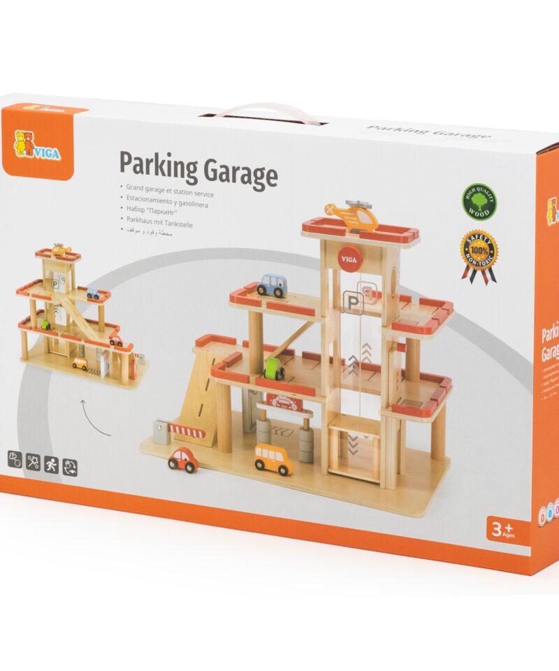 Laste parkimiskeskus realistlike detailidega