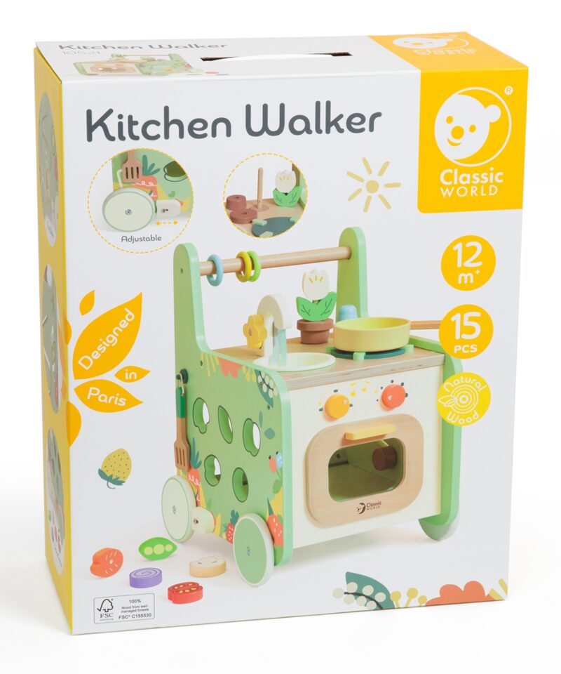 Arendav köögikäru väikestele kokkadele