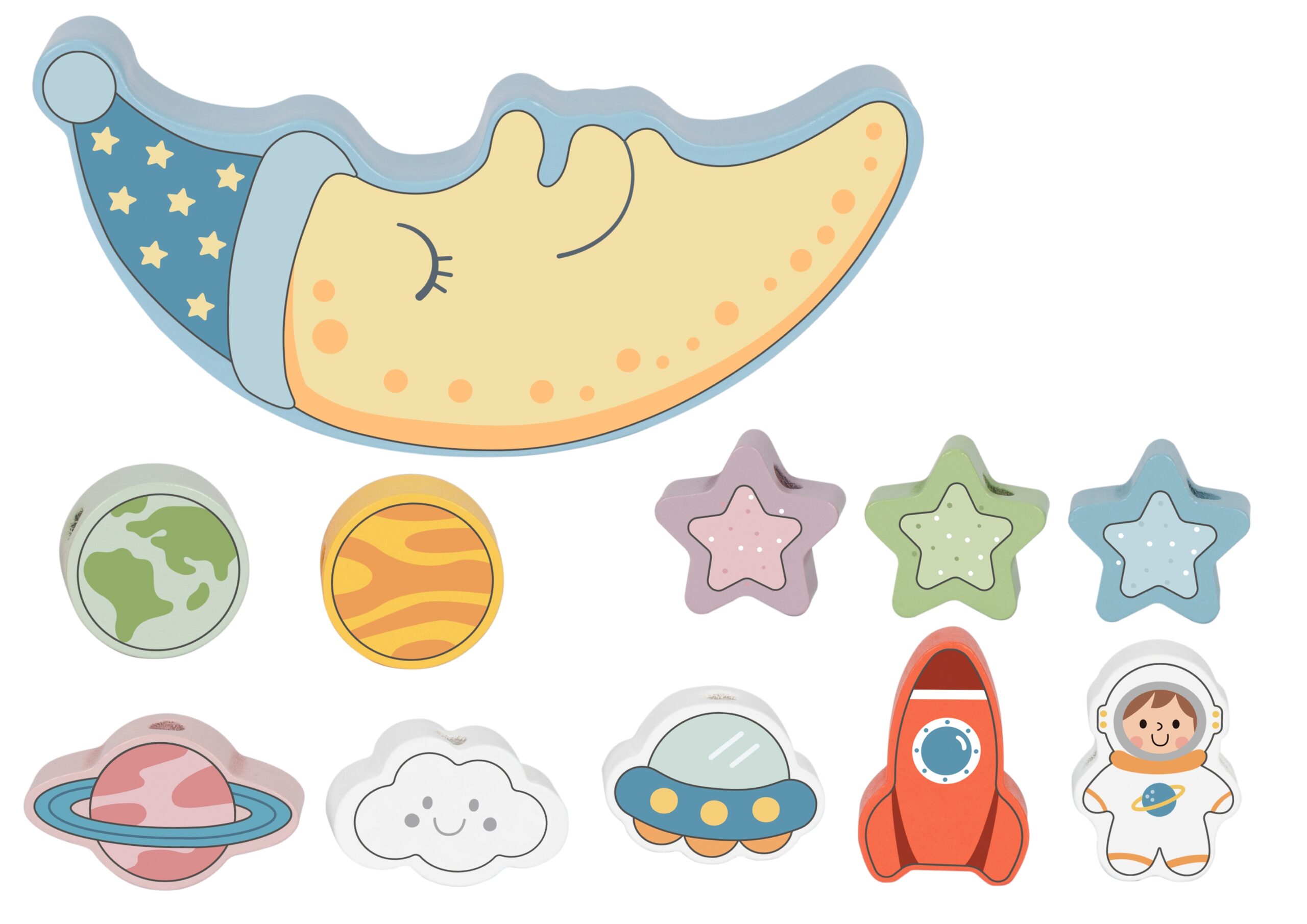 Lõbus ja hariv kosmose mäng lastele