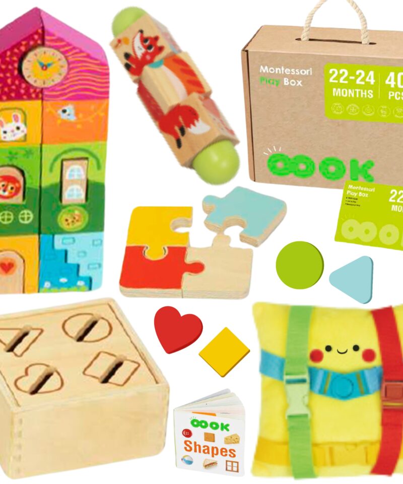 Hariv montessori mängukomplekt lastele