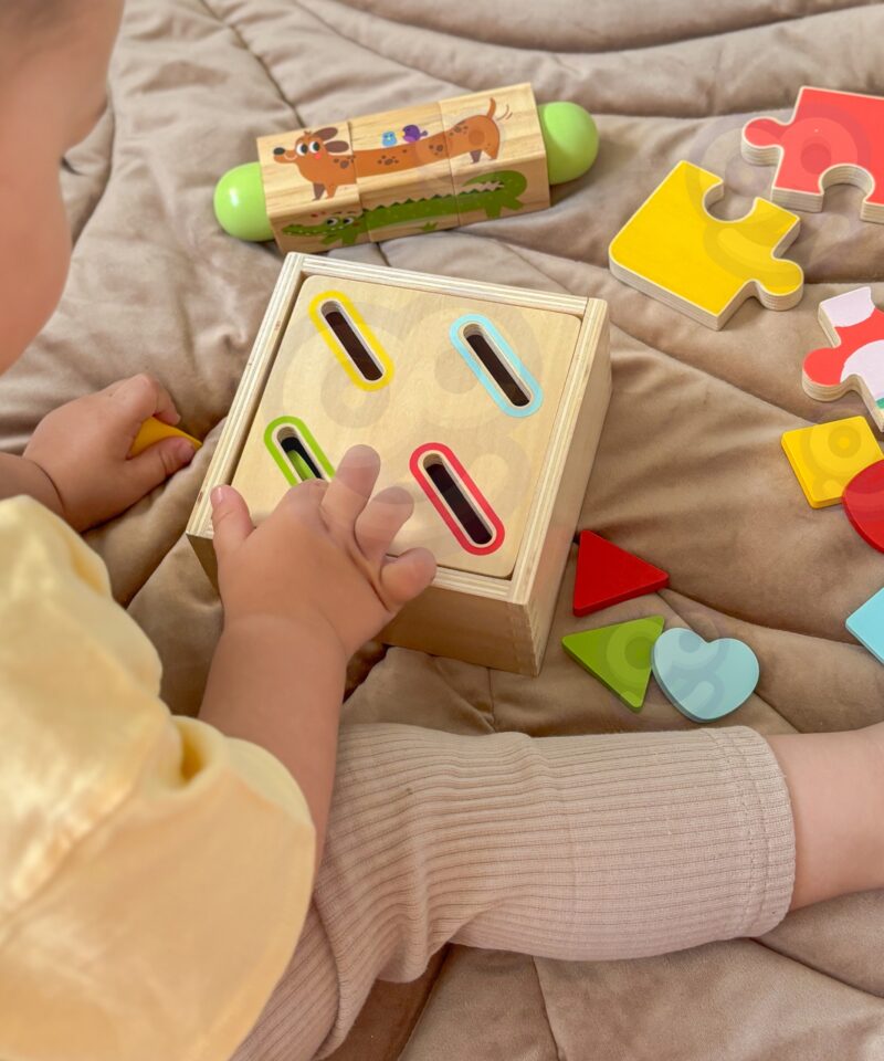 Montessori mängukomplekt arendab meeli