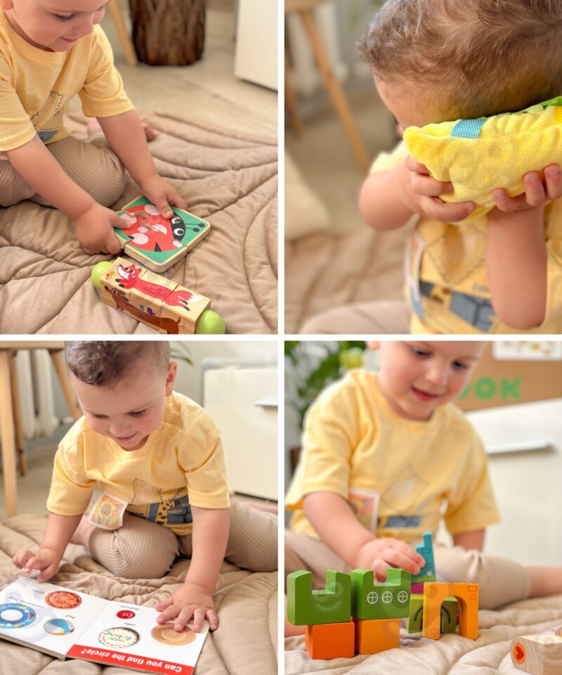 Lastele mõeldud sensoorne mängukomplekt