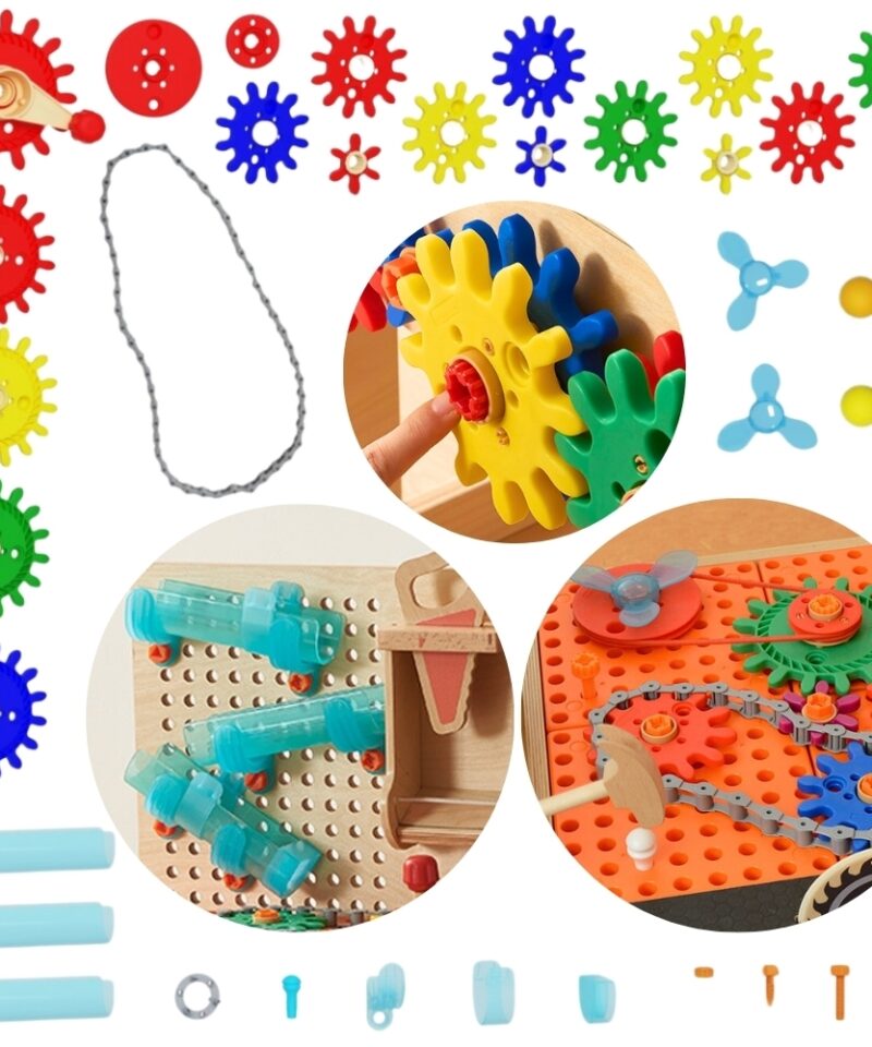 Laste mehaanika ja hammasrataste komplekt