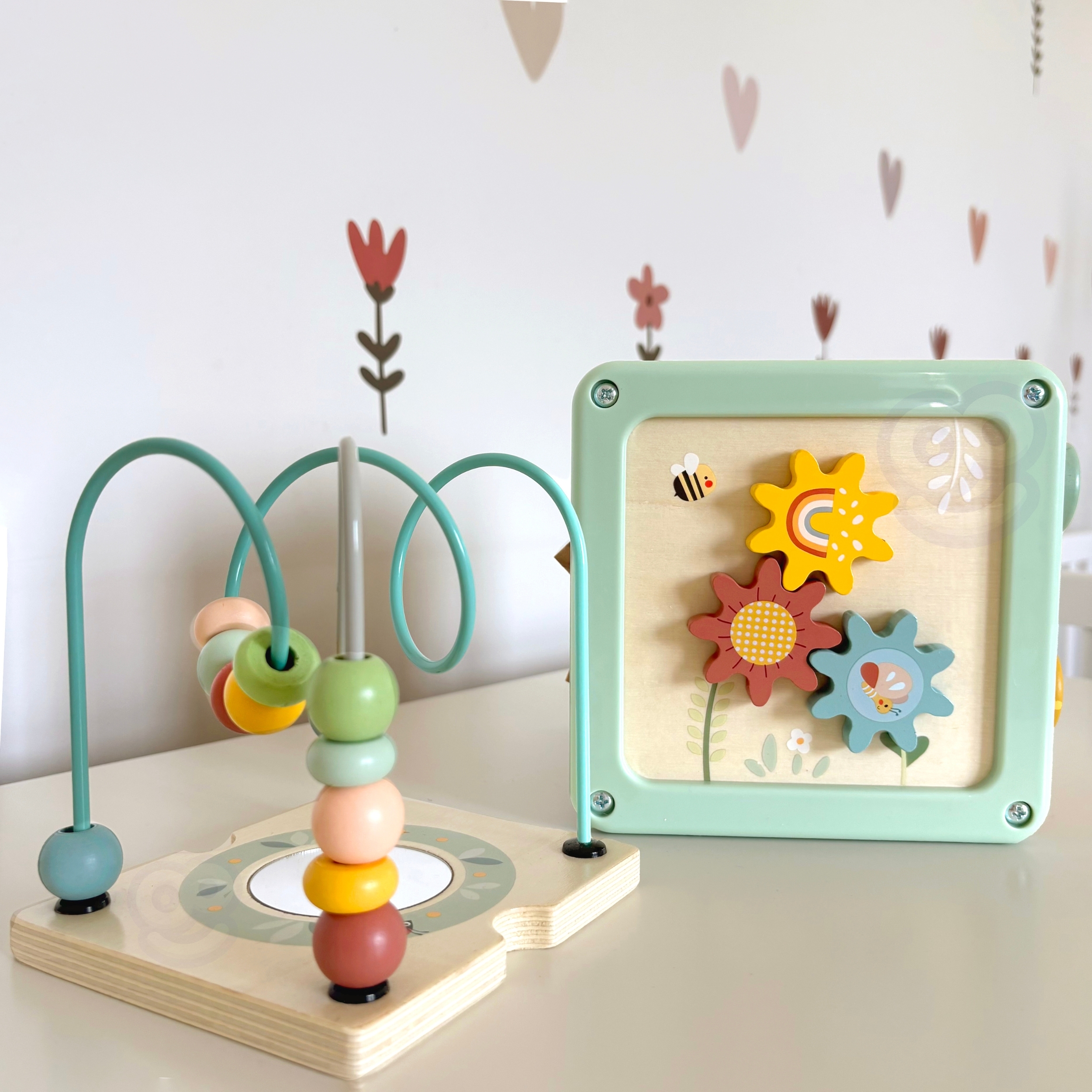 Labürint helmestega käelise osavuse arendamiseks