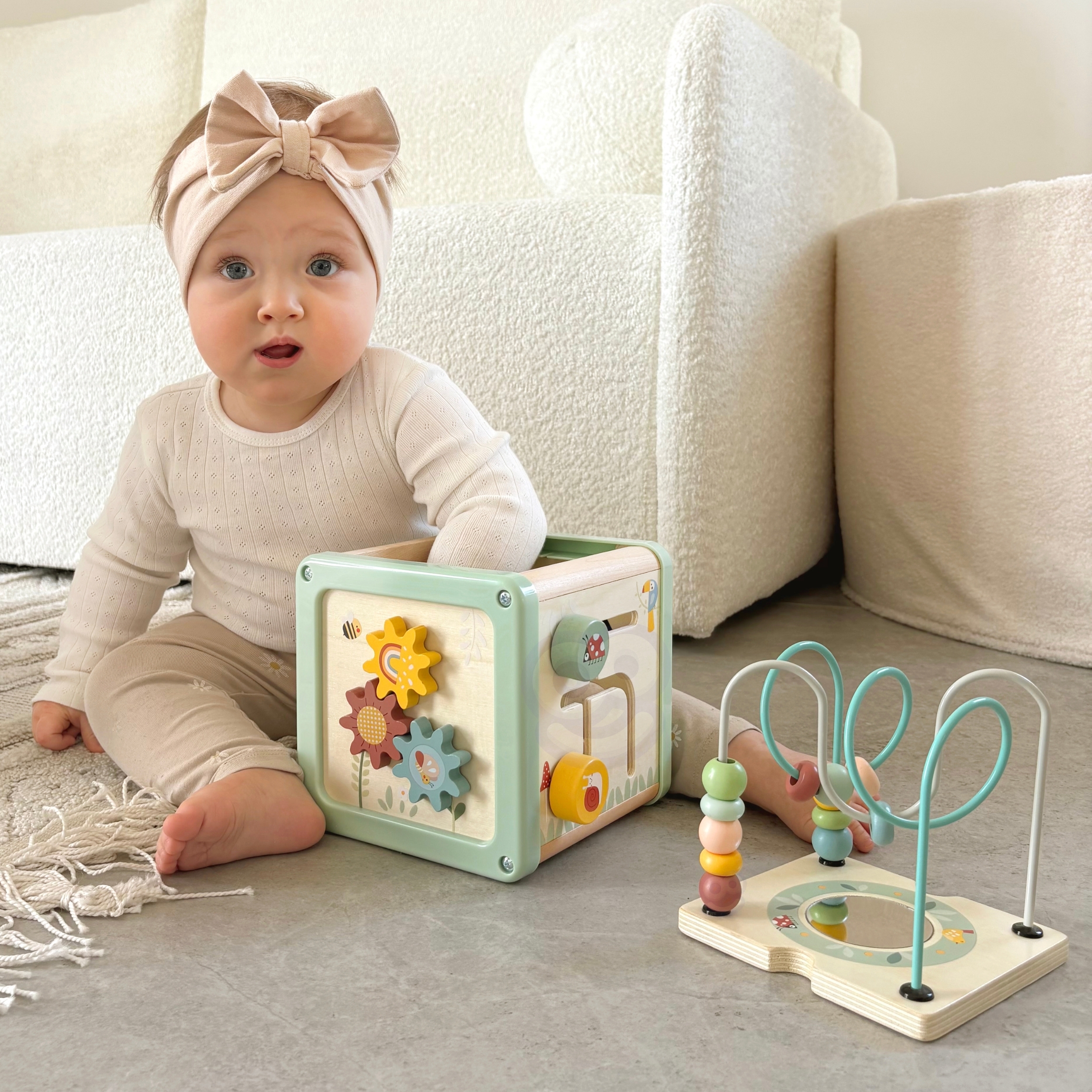 Labürint helmestega käelise osavuse arendamiseks