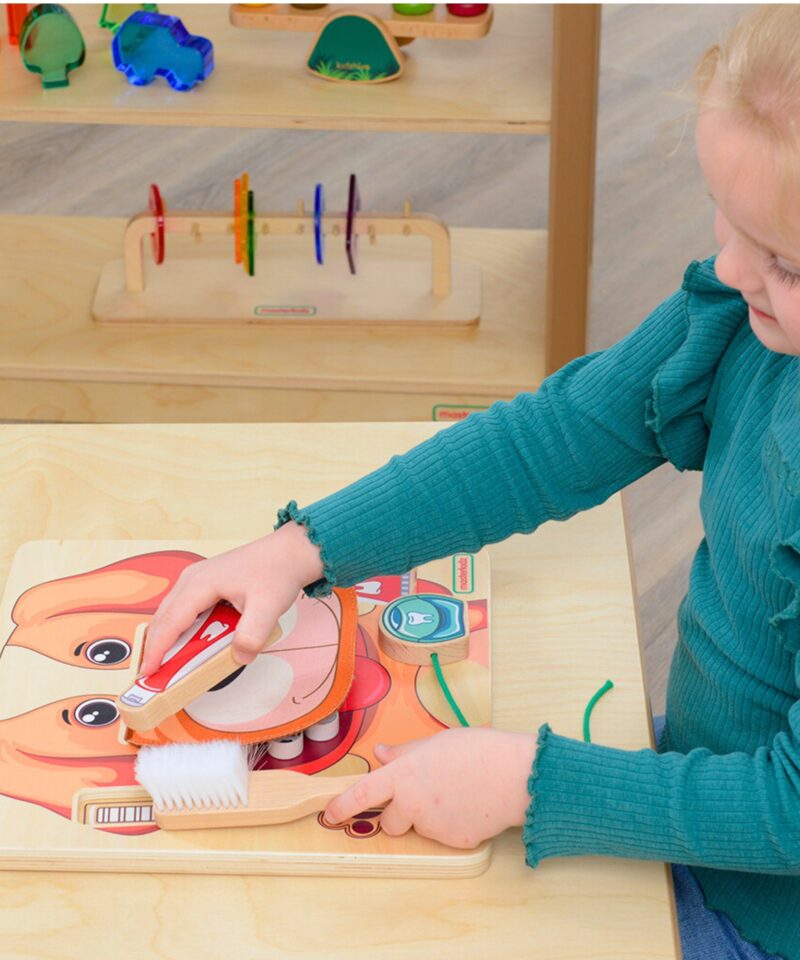 Keskkonnasõbralik puidust mänguasi