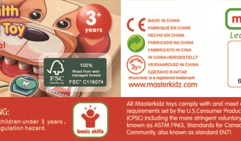 Keskkonnasõbralik puidust mänguasi