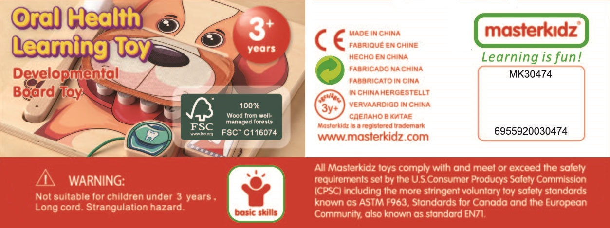 Keskkonnasõbralik puidust mänguasi