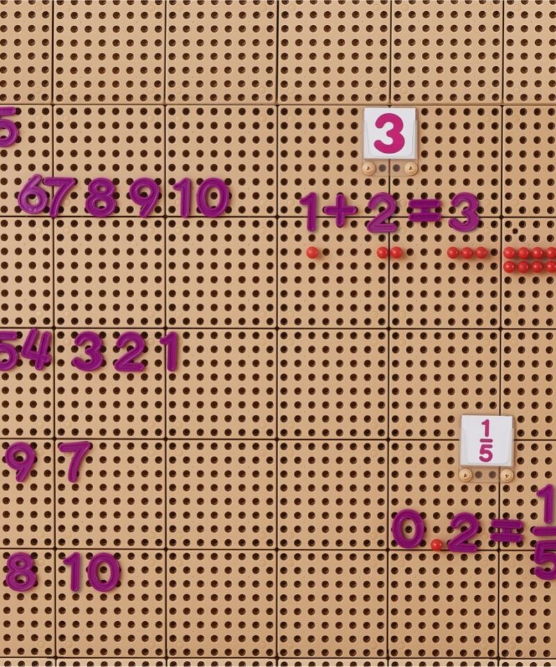 Erksavärviline matemaatika komplekt