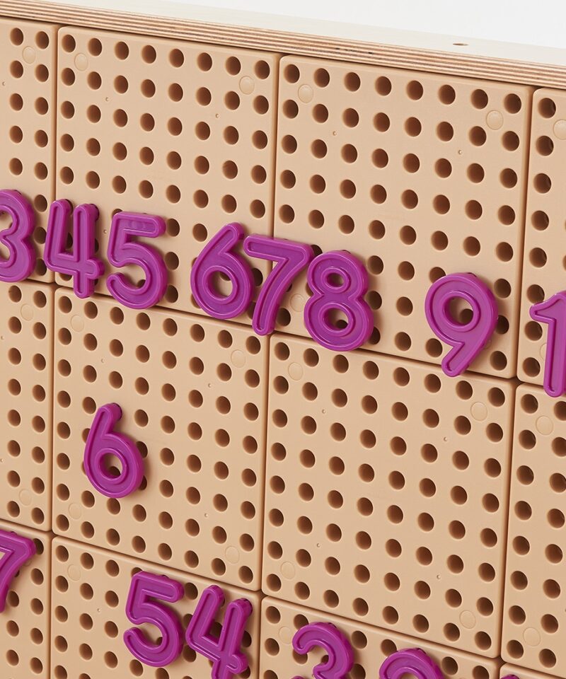 Komplekt numbrite ja sümbolitega