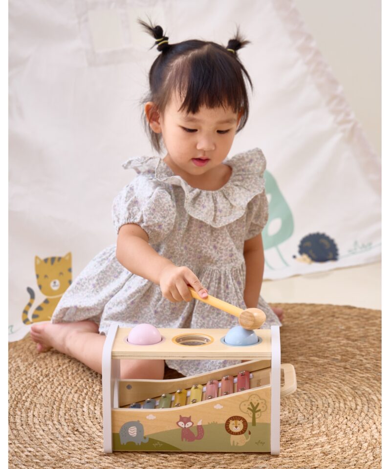 Loovust toetav puidust mänguasi