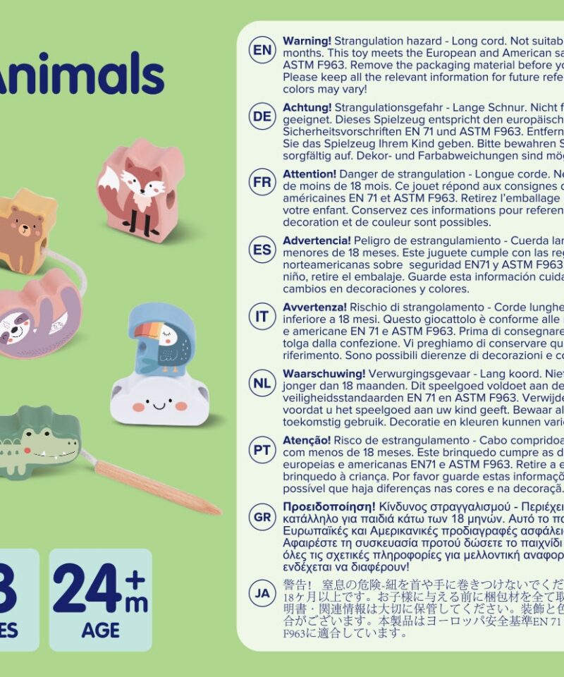 Mittetoksiliste värvidega värvitud loomakesed