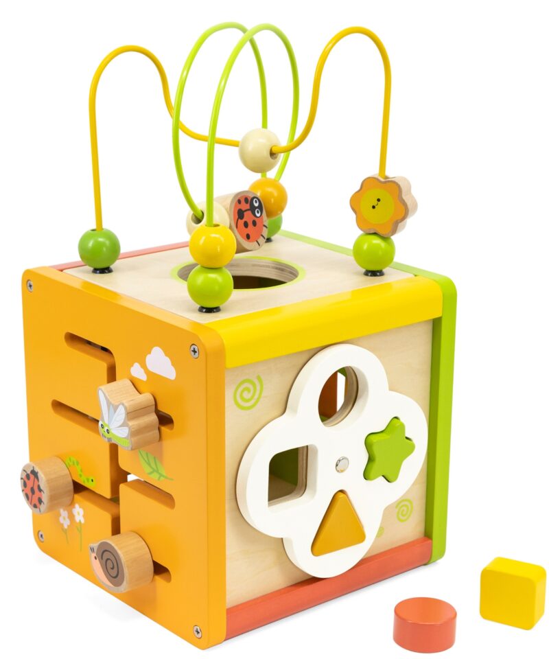 Lõbus ja arendav puidust kuubik