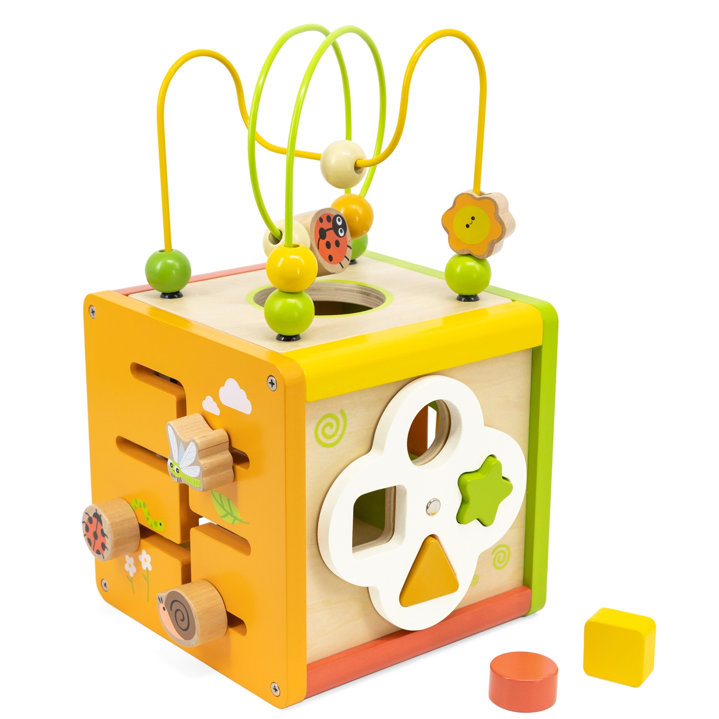 Lõbus ja arendav puidust kuubik