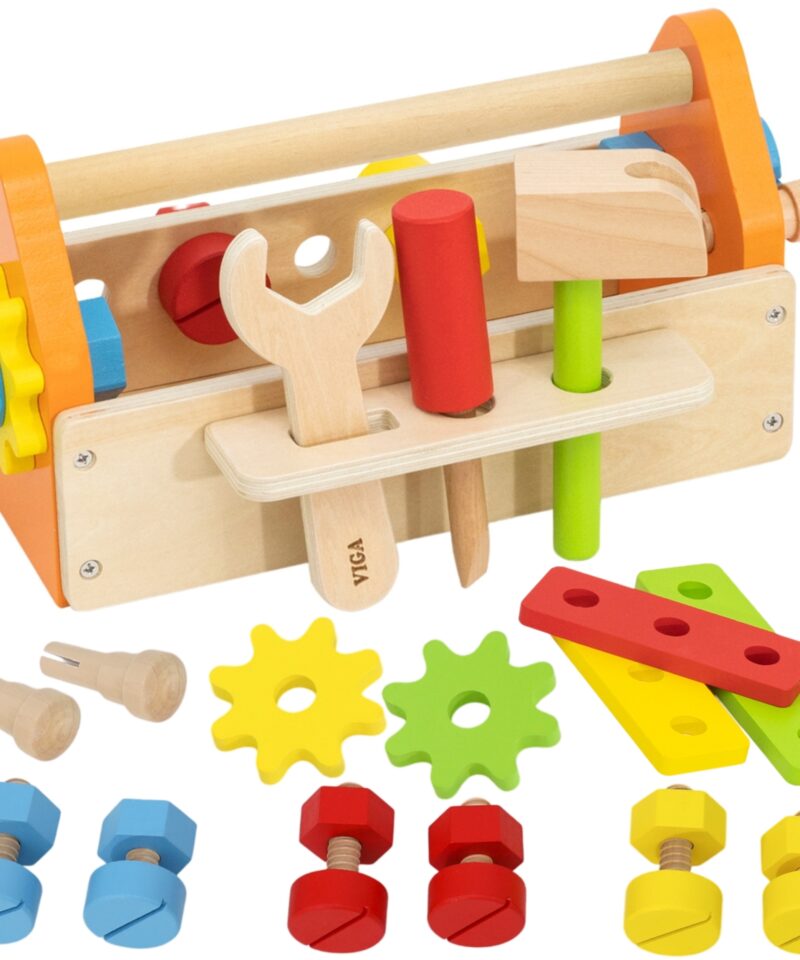 Puidust tööriistakast väikesele meistrimehele