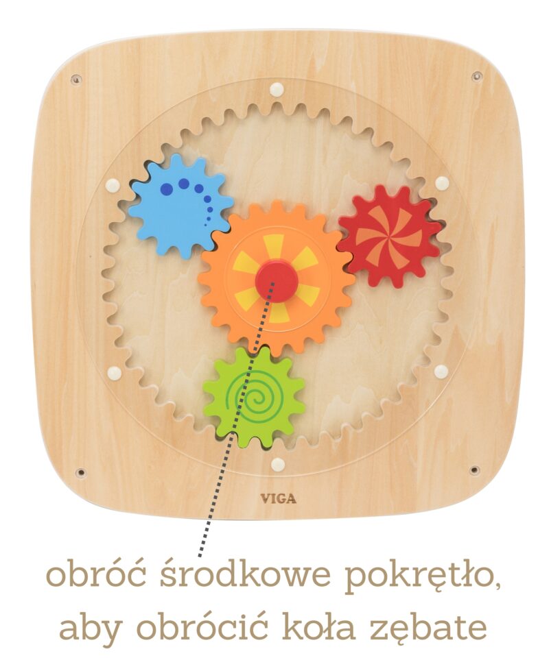 Käelisi oskusi arendav seinatabloo