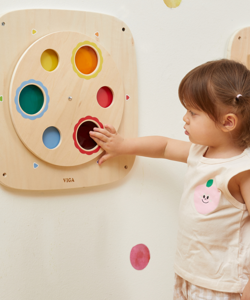 Pööratav ketas värvide segamiseks