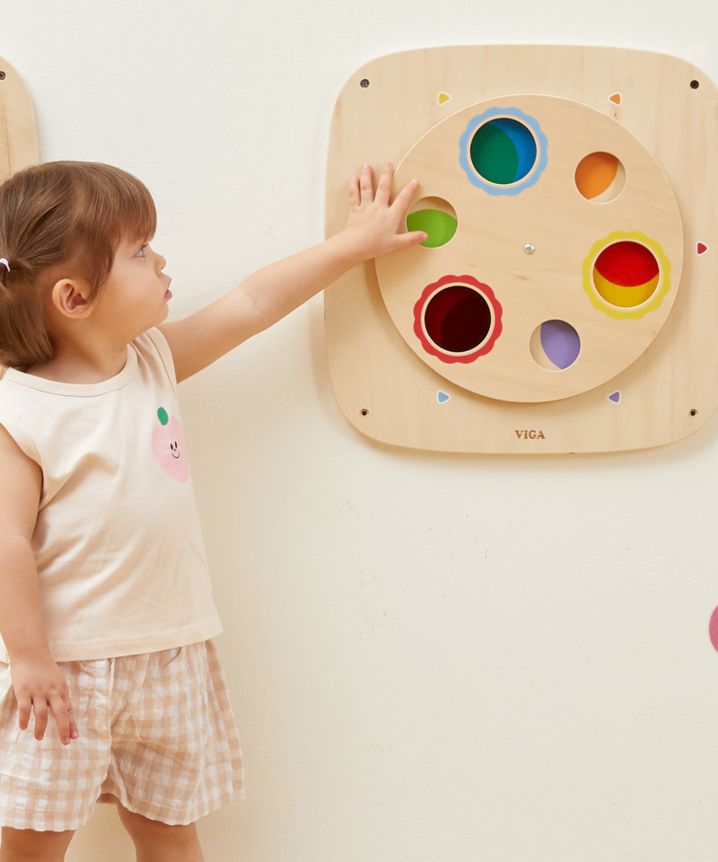 Värvilised akrüülfiltrid lastele