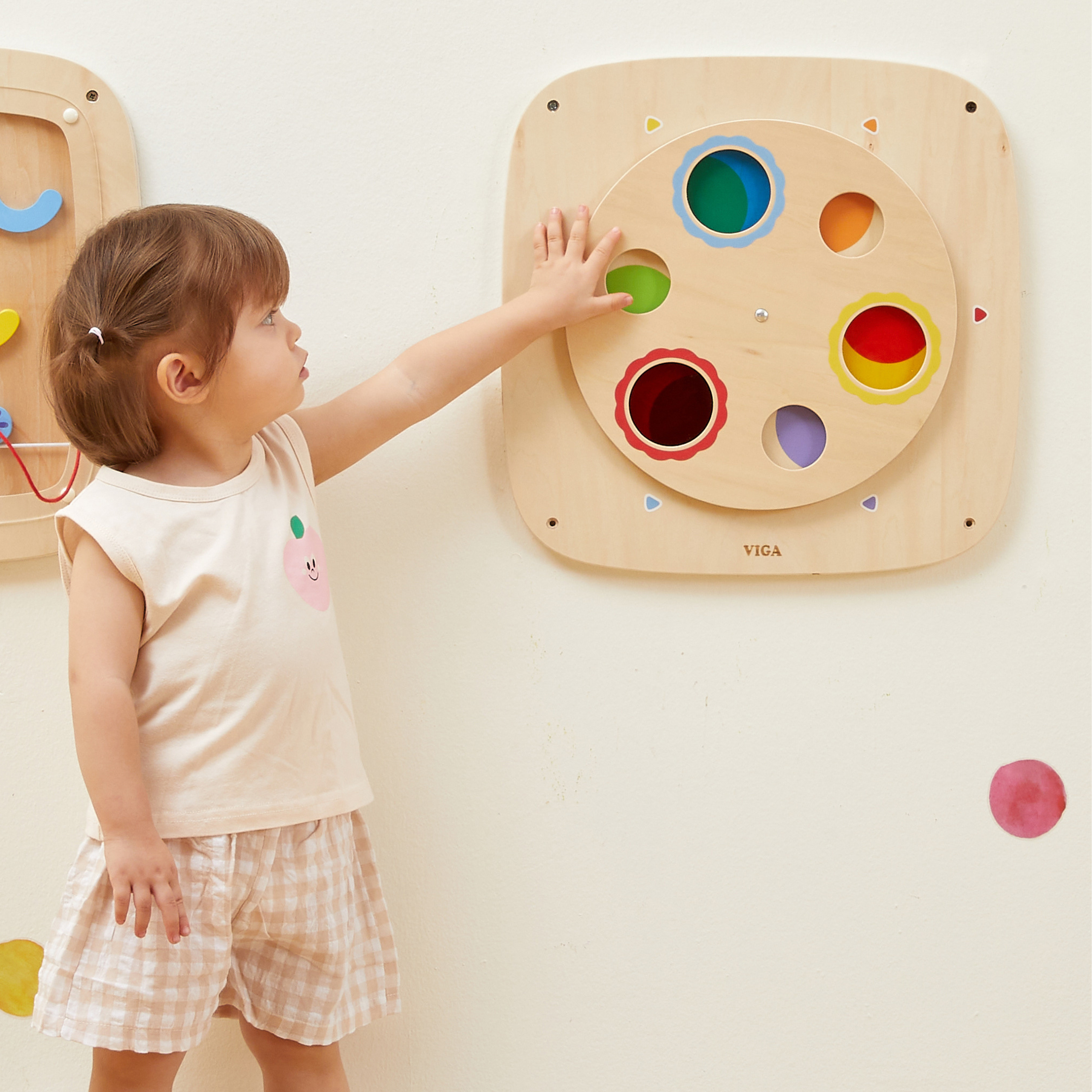 Värvilised akrüülfiltrid lastele