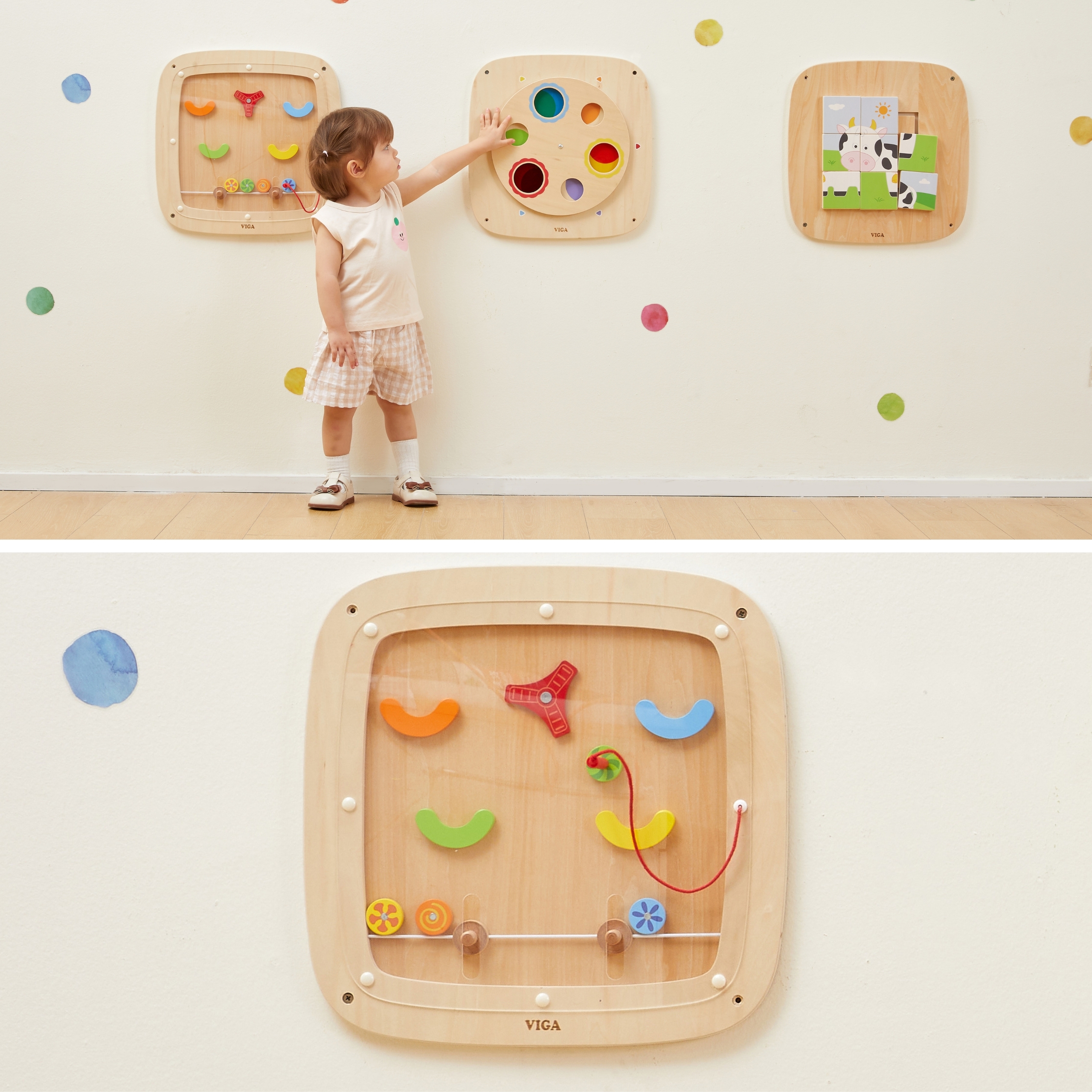 Lõbus ja hariv seinapaneel