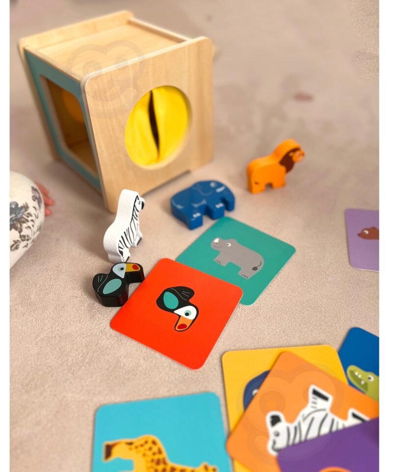 Lastele mõeldud Montessori mängukomplekt