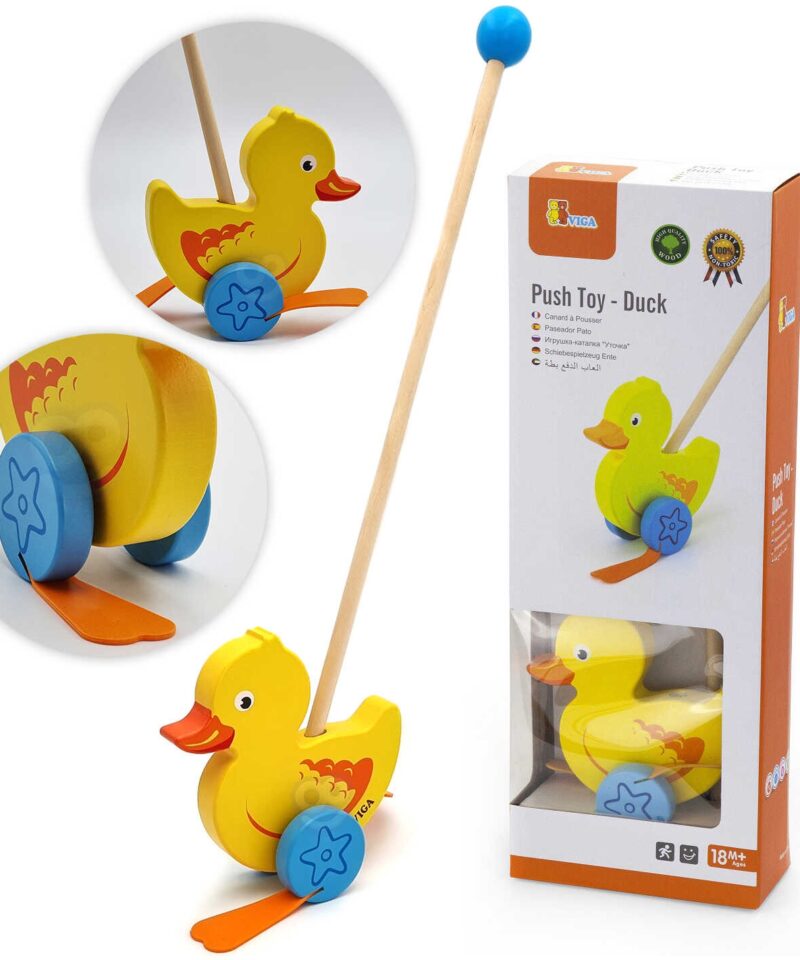 Lastele mõeldud puksiirpart puidust