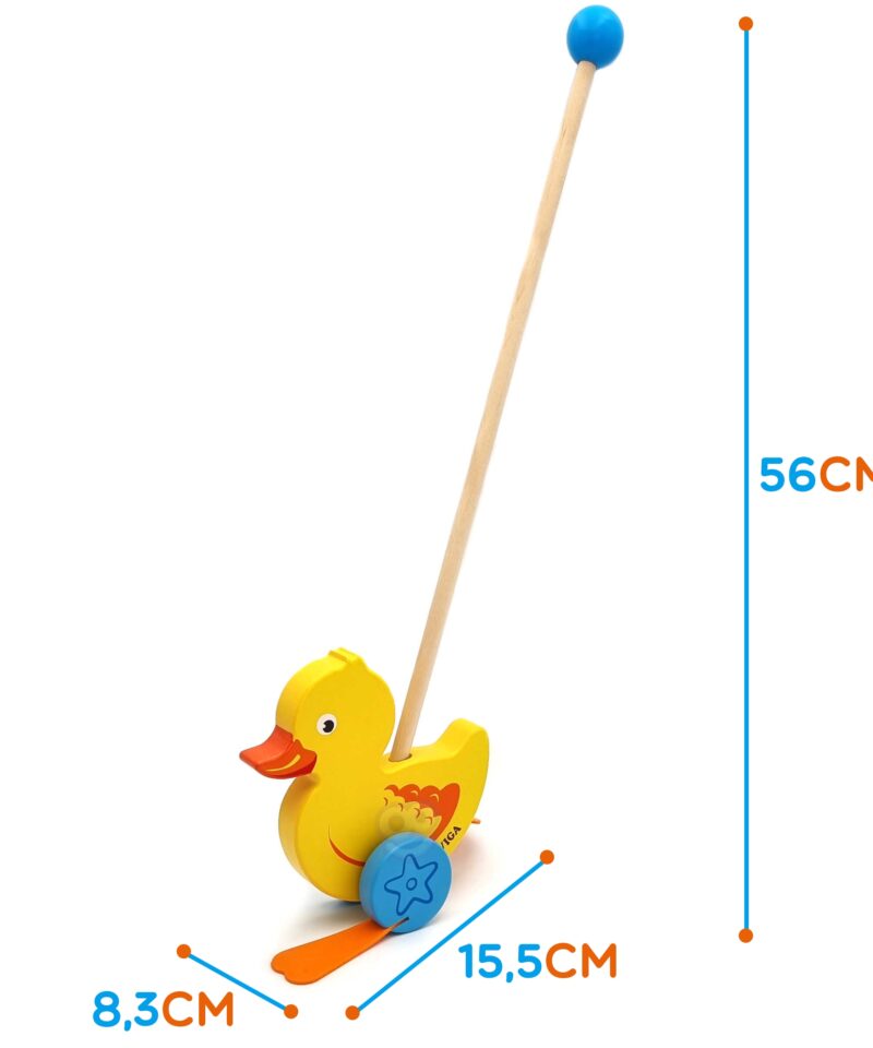 Puidust puksiirpart lapsele kingituseks