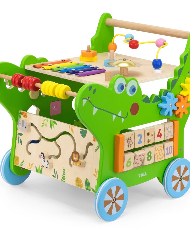 Puidust hariv käimistugi lastele