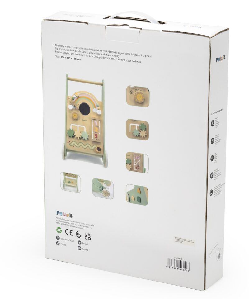 Vikerkaarevärvilised helmed ja peegel