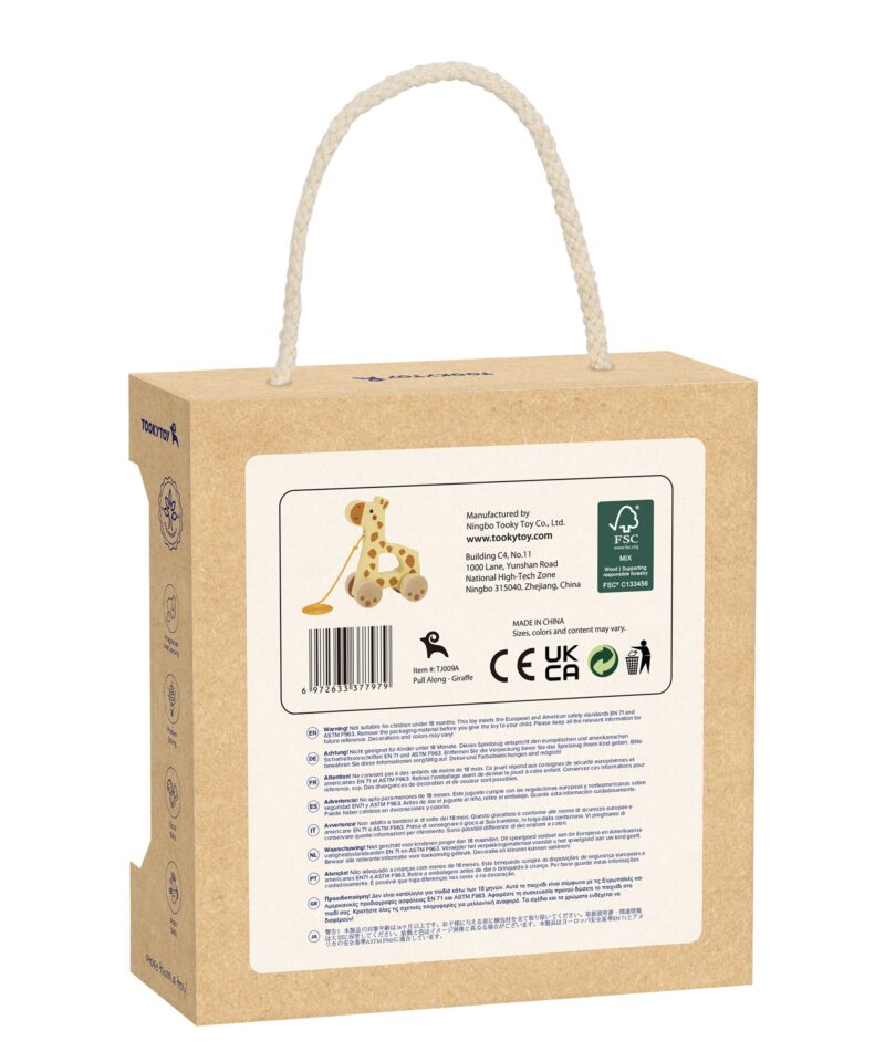 Ohutu ja lõbus tõmmatav mänguasi