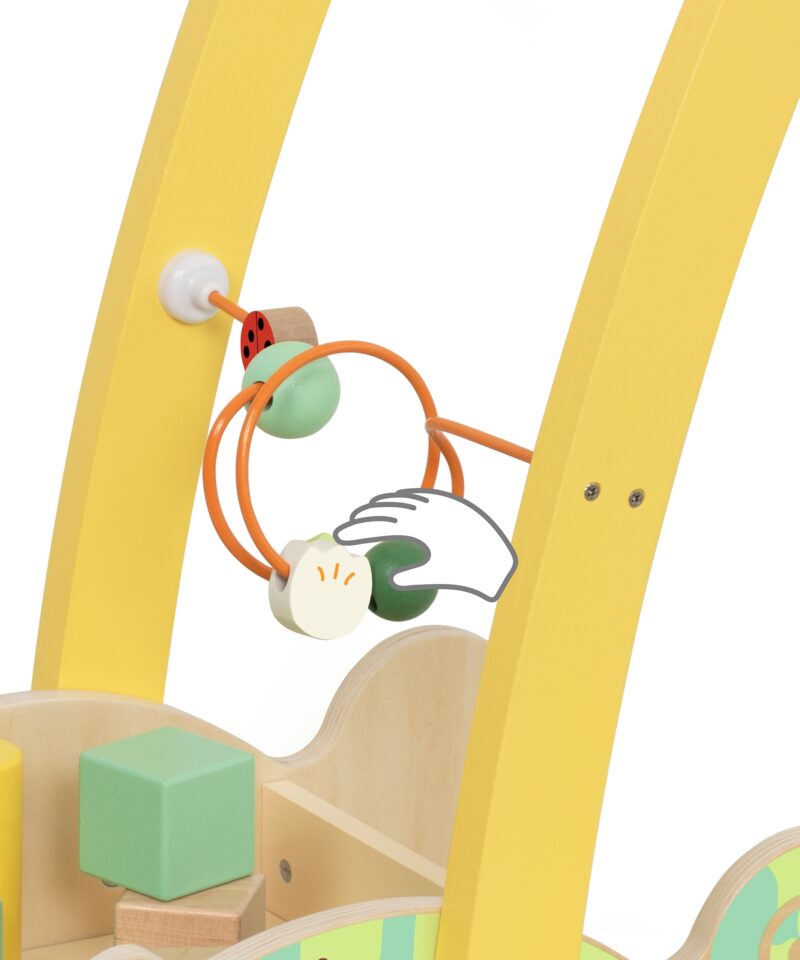 Kameeleoniga käimistugi ja klotsid