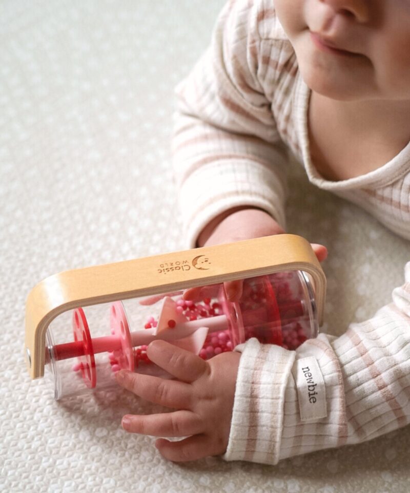 Rahustav vihmaheli mänguasi