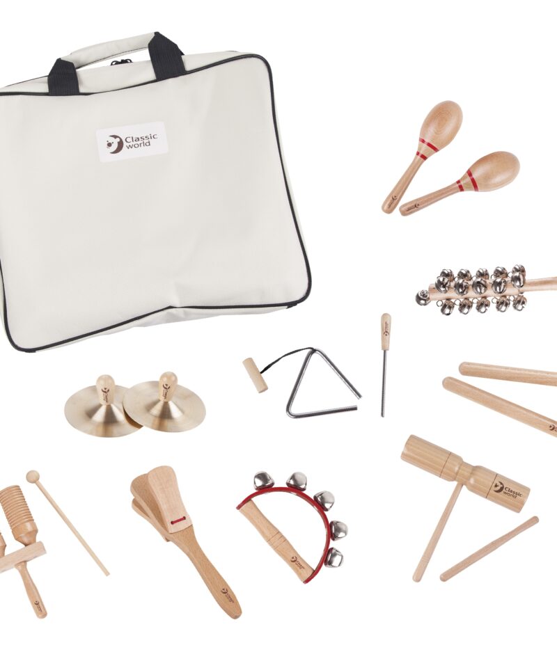 Laste muusikariistade komplekt loovuse arendamiseks