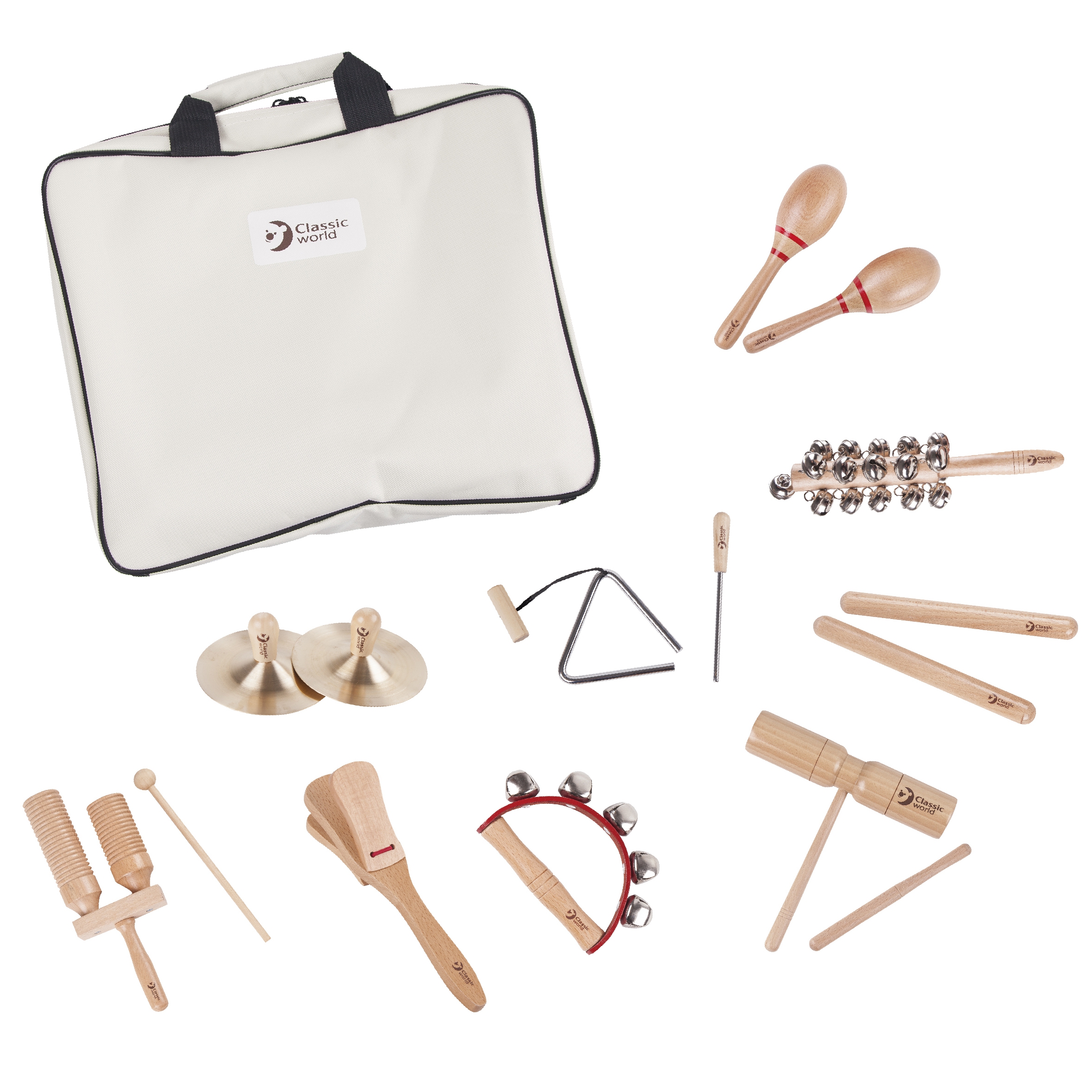 Laste muusikariistade komplekt loovuse arendamiseks