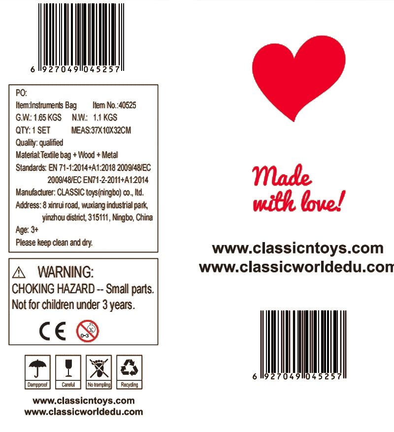 Ohutud ja keskkonnasõbralikud muusikariistad