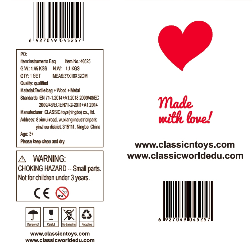 Ohutud ja keskkonnasõbralikud muusikariistad