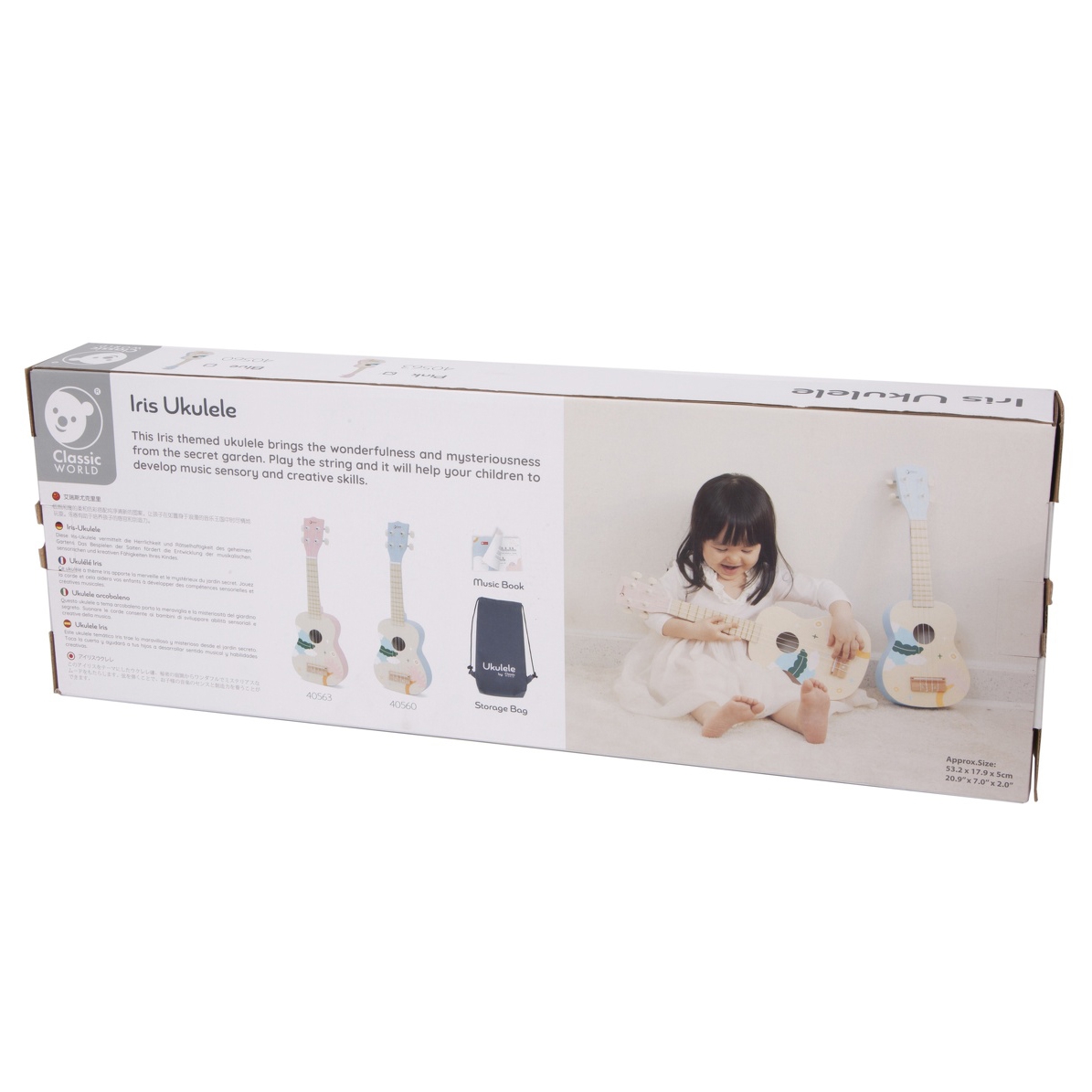 Laste ukulele, mis arendab muusikalist kuulmist