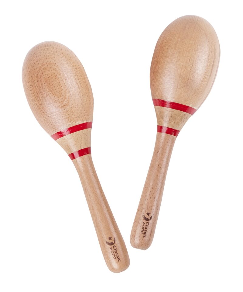 Laste puidust muusikariist marakas